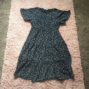 Black and white dress